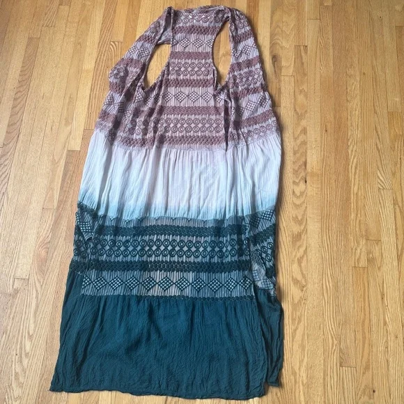 Sundance Earthy Toned Crochet Knit Vest - Picture 3 of 3
